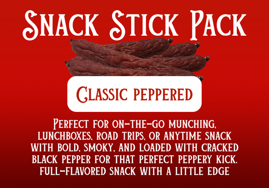 Classic Peppered Beef Jerky 4.0 oz