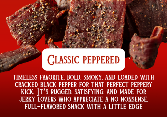 Classic Peppered Beef Jerky 4.0 oz