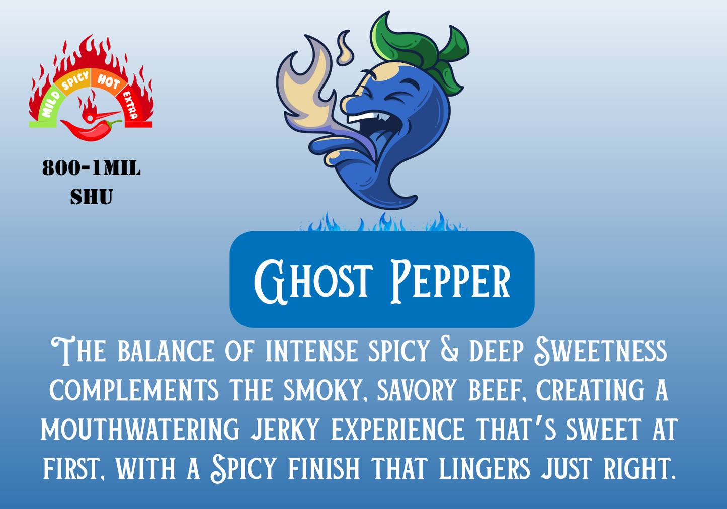 Ghost Pepper Beef Jerky 4.0oz