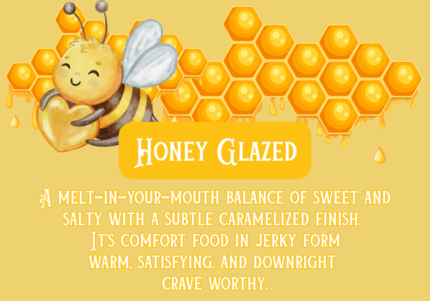 Honey Glazed Beef Jerky 4.0 oz