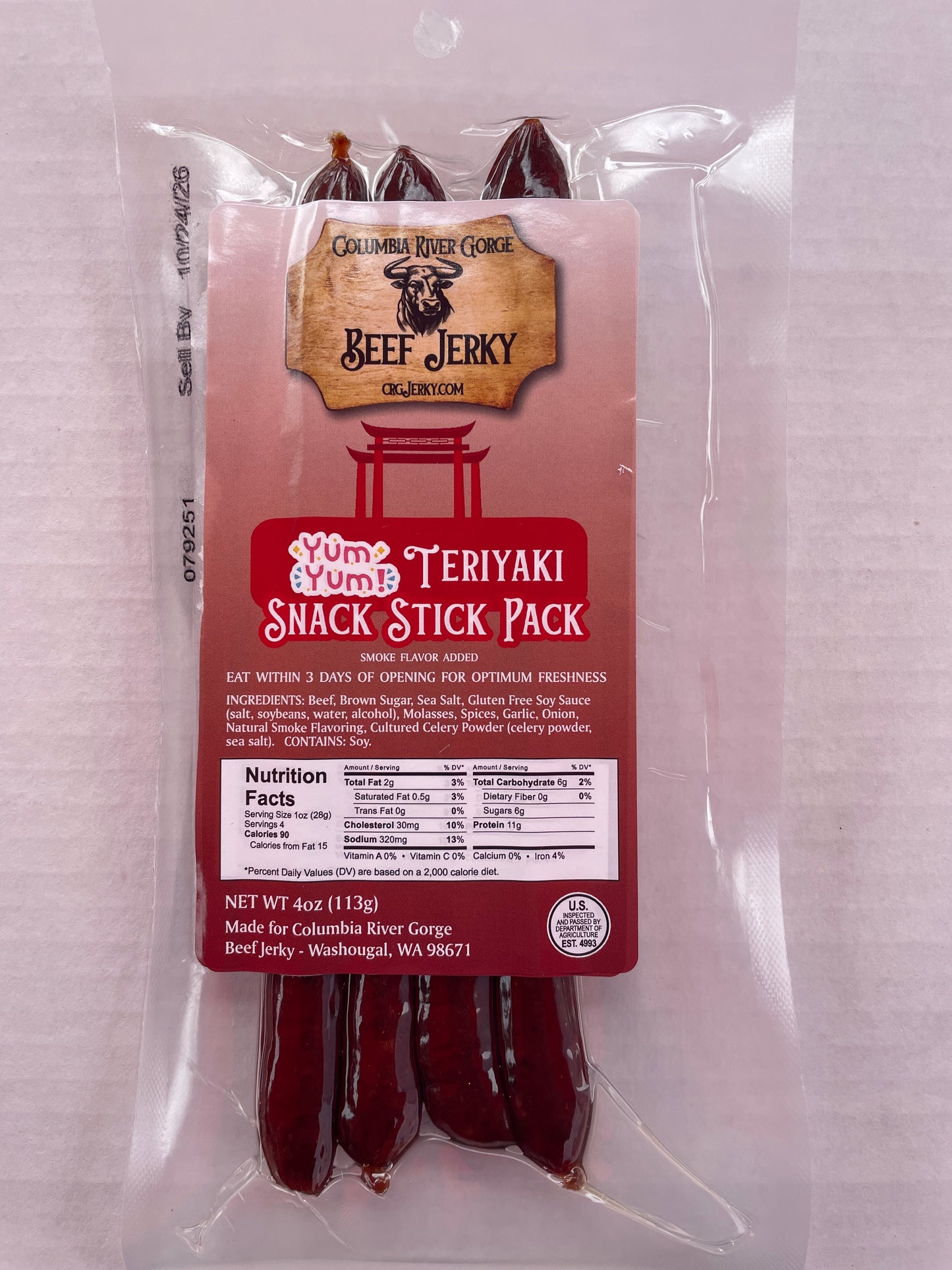 Teriyaki Beef Jerky 4.0oz