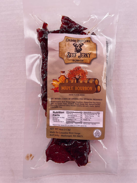 Maple Bourbon Beef Jerky 4.0 oz