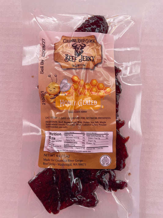 Honey Glazed Beef Jerky 4.0 oz